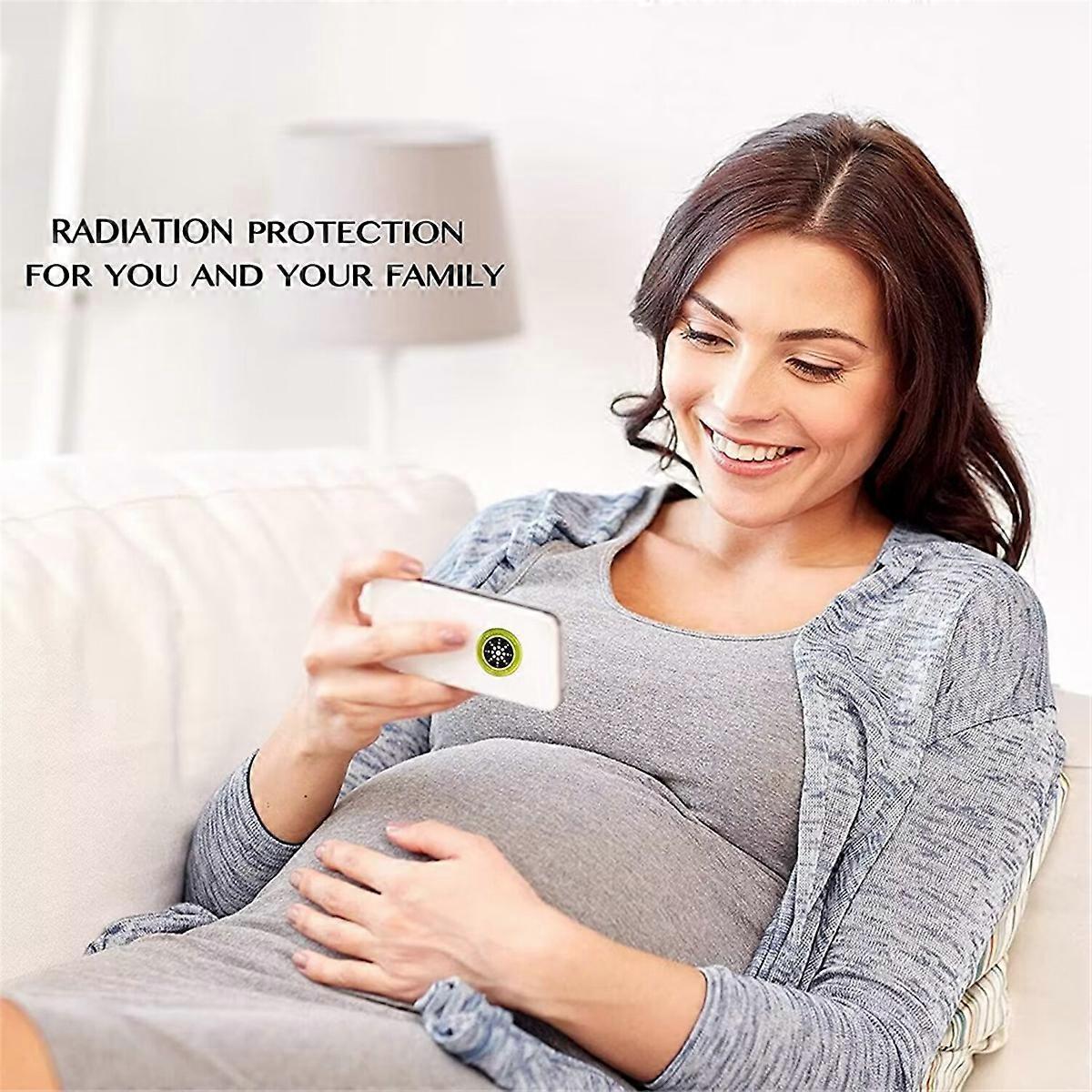 6Pcs Protection Radiation Shield Radiation Protection Sticker Silver