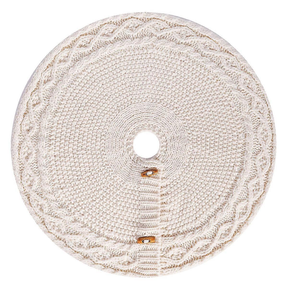 Christmas Decor, Cable Knit Tree Skirt
