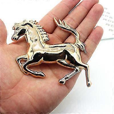 3d Metal Horse Car Window Bumper Body Sticker Badge Emblem Logo Decal Accessories Fit Decoration For Ferrari High Quality Dxldv