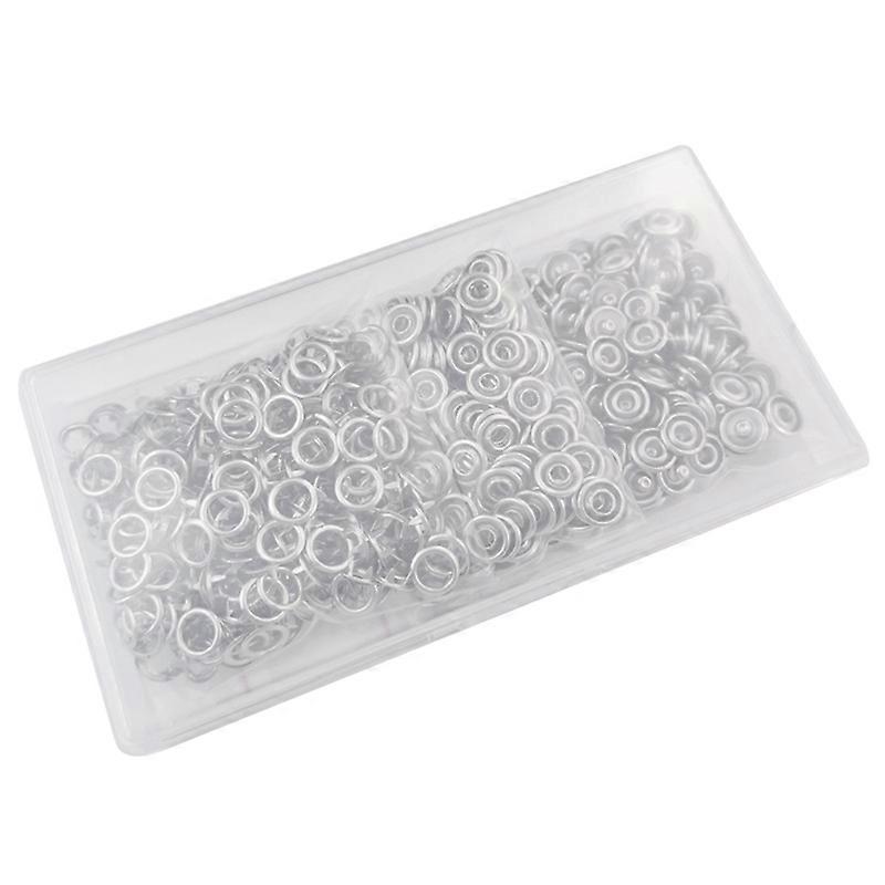150 Sets Snap Button 9.5Mm Metal Silver Snaps Buttons