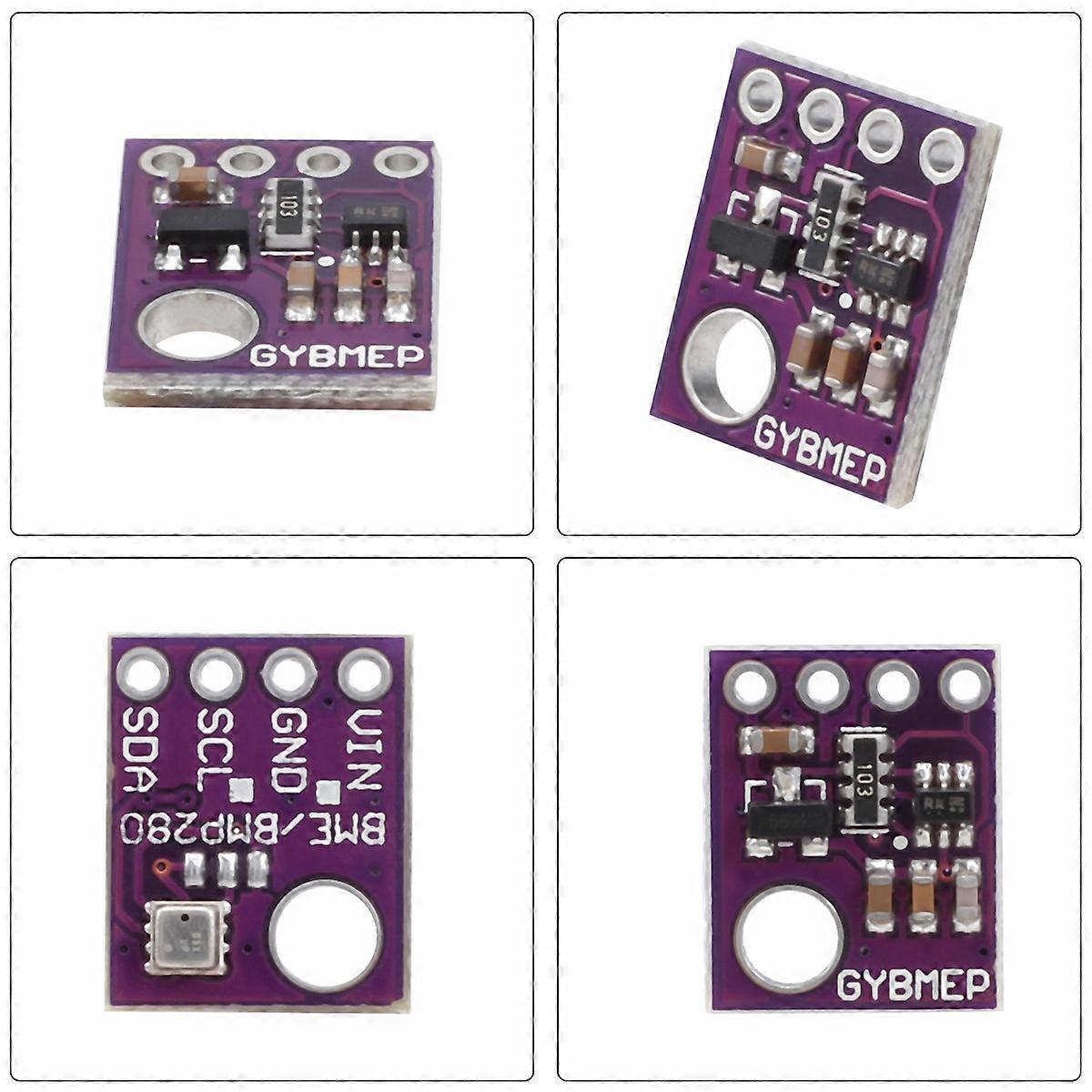 3PCS BME280 5V Digital Sensor Temperatur Luftfuktighet Barometrisk Tryck Sensor Modul I2C SPI BME280