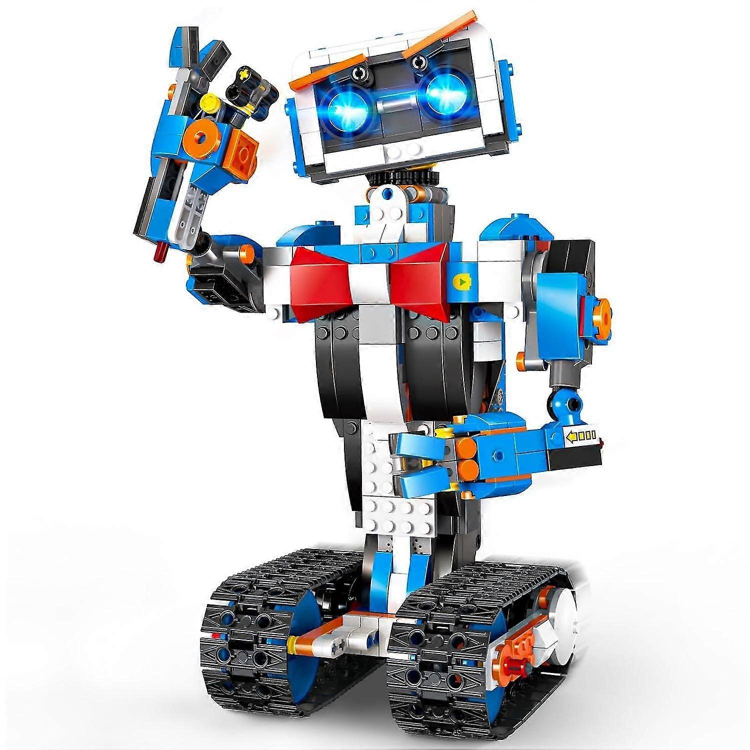Giocattolo per la costruzione di robot, progetti STEM per bambini di età compresa tra 8 e 12 anni, ingegneria controllata da remoto e APP Lea