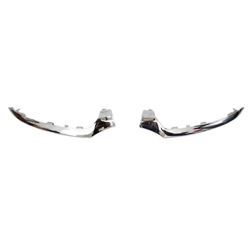 Left & Right Front Bumper Lip Spoiler Trim for C Class W205