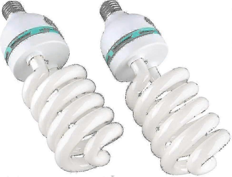 Set of 2 x 135W E27 Daylight Photography Light Bulb for Photo Studio Video Daylight Bulb 220V 5500K (2pcs)