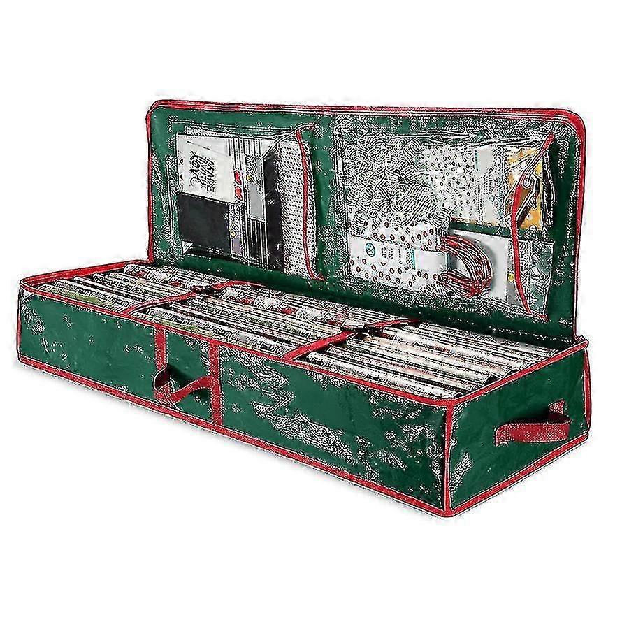 Christmas Wrapping Paper Storage Bag