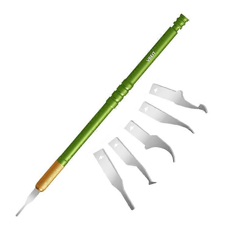 VBEST VBST-79A 5-in-1 CPU Pry Knife Kit Mobile Phone Motherboard IC Chip Glue Remove Repair Tool