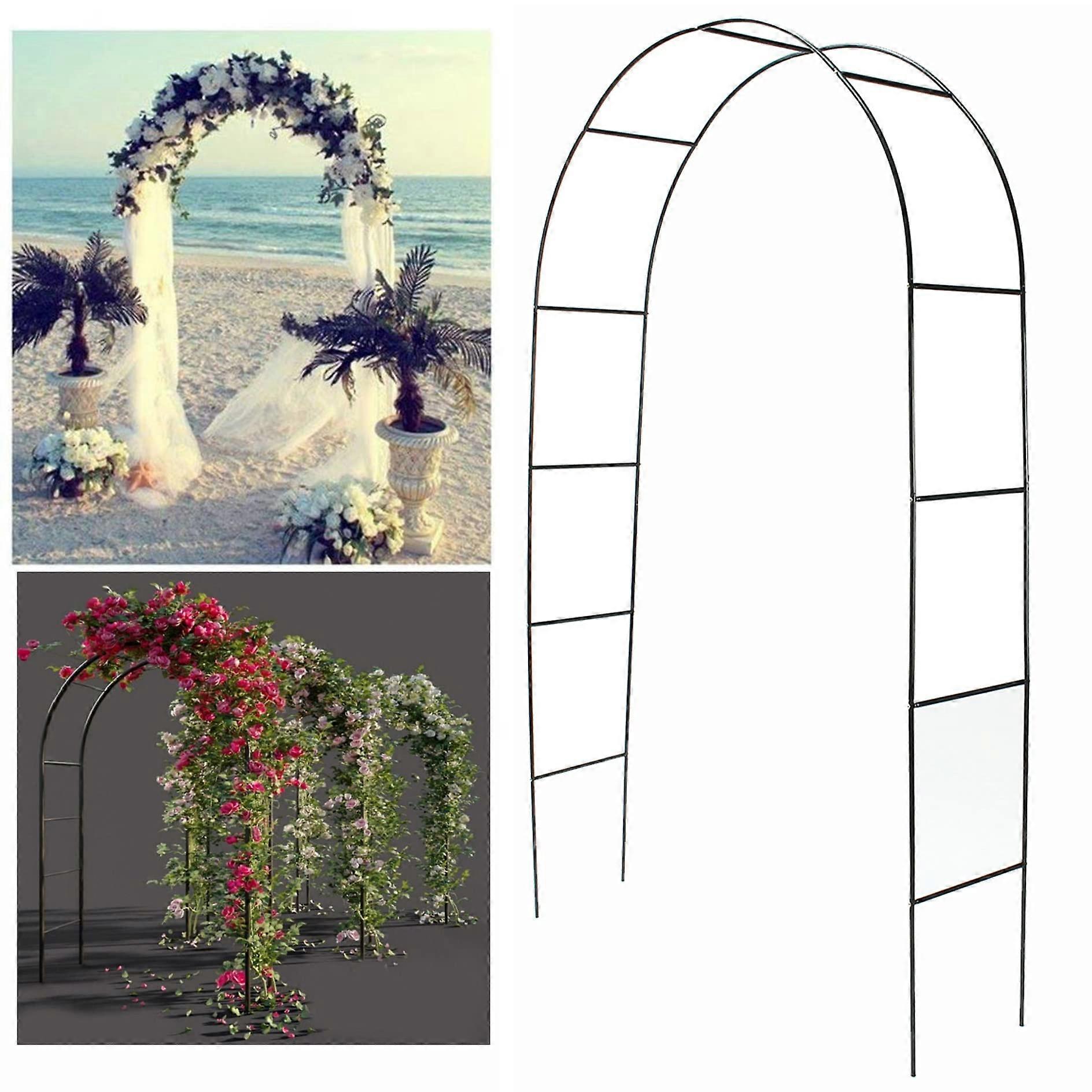 Γαμήλια αψίδα σκηνικό, μεταλλικός κήπος Arbor Archway, Mall Festival Flower Balloon Display Frame