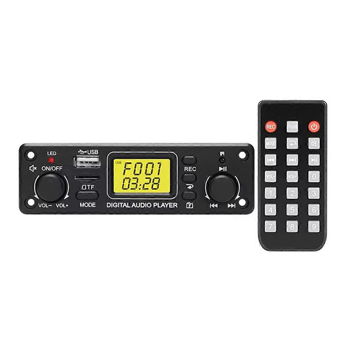 Dc12V-18V Portable Digital Audio Player Mp3 Decoder Board A