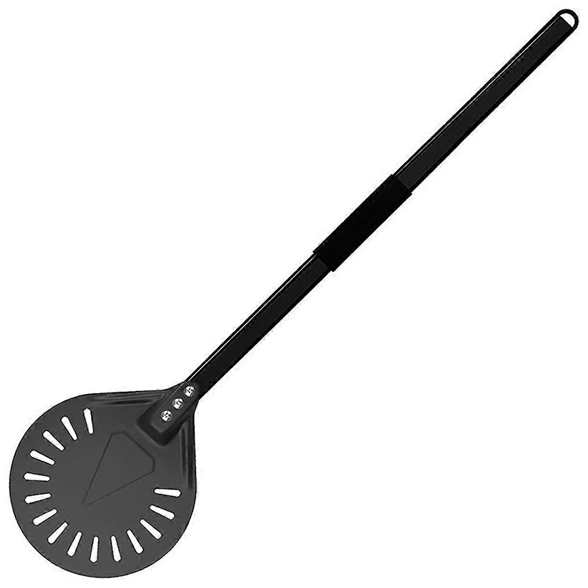 Metal Round Pizza Tool Aluminum Adjustable Pastry Removable Handle