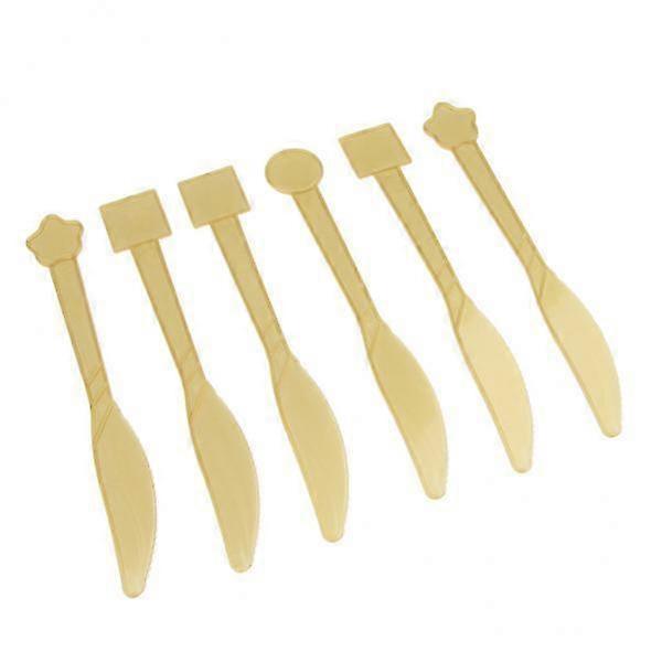 2x 6 X Disposable Plastic Cutlery Spoon Fork Party