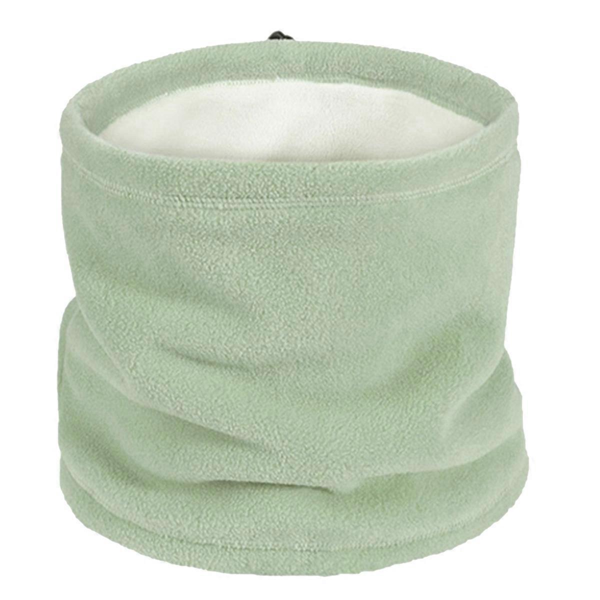 Ski Scarf Double-Layer Thickened Cycling Neck Warmer,Light Green