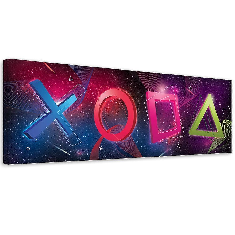 Impression sur toile, Contrôleur d’abstraction - 90x30