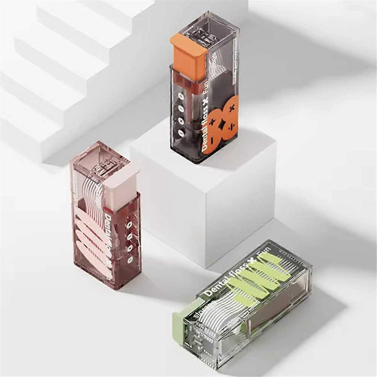 Dental Floss Dispenser Containing Storage Box OralHygiene Care Pick