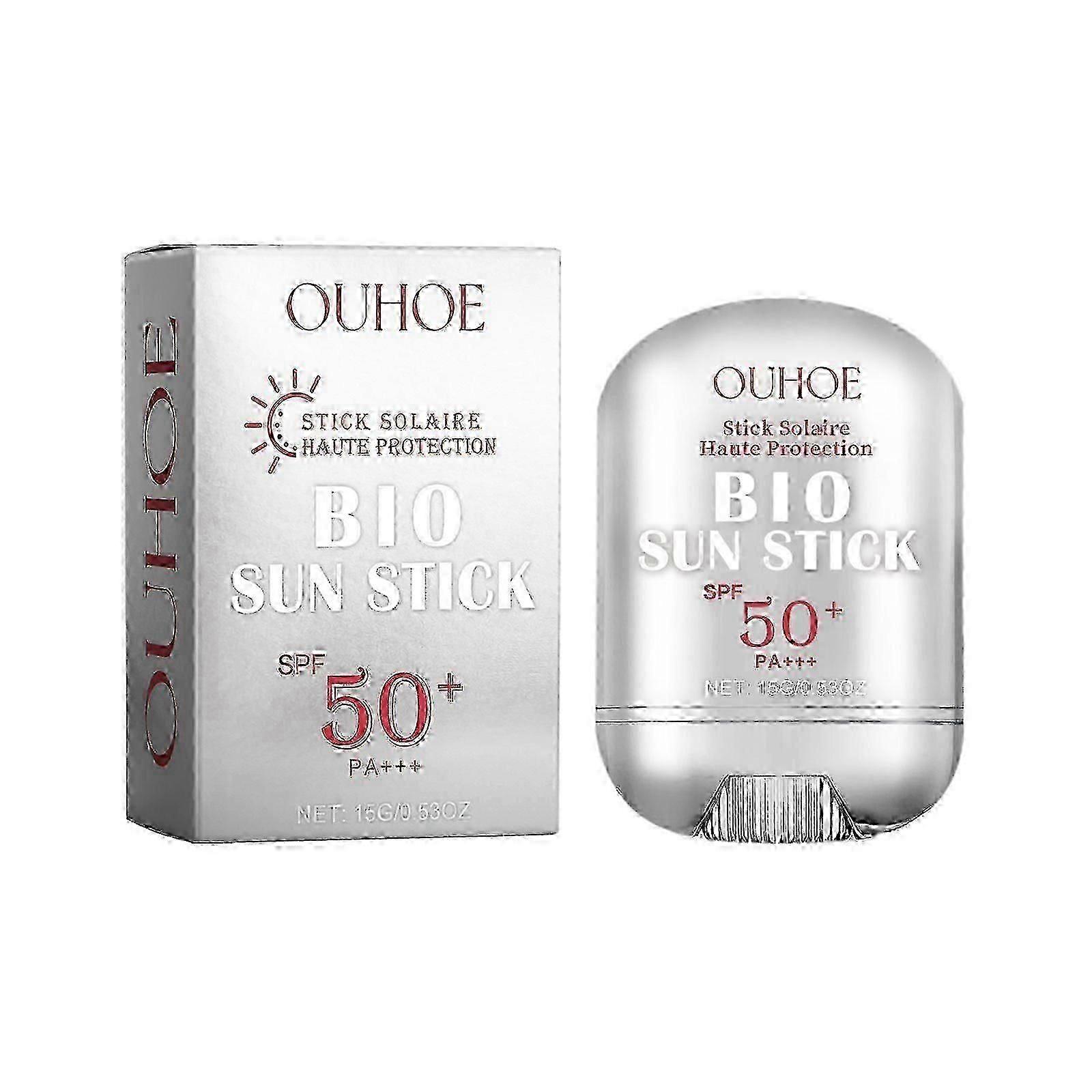 Sunscreen Stick, Summer Isolation Uv Rapid Film Formation Uniform Skin Color Refreshing Non-Sticky Protective Stick