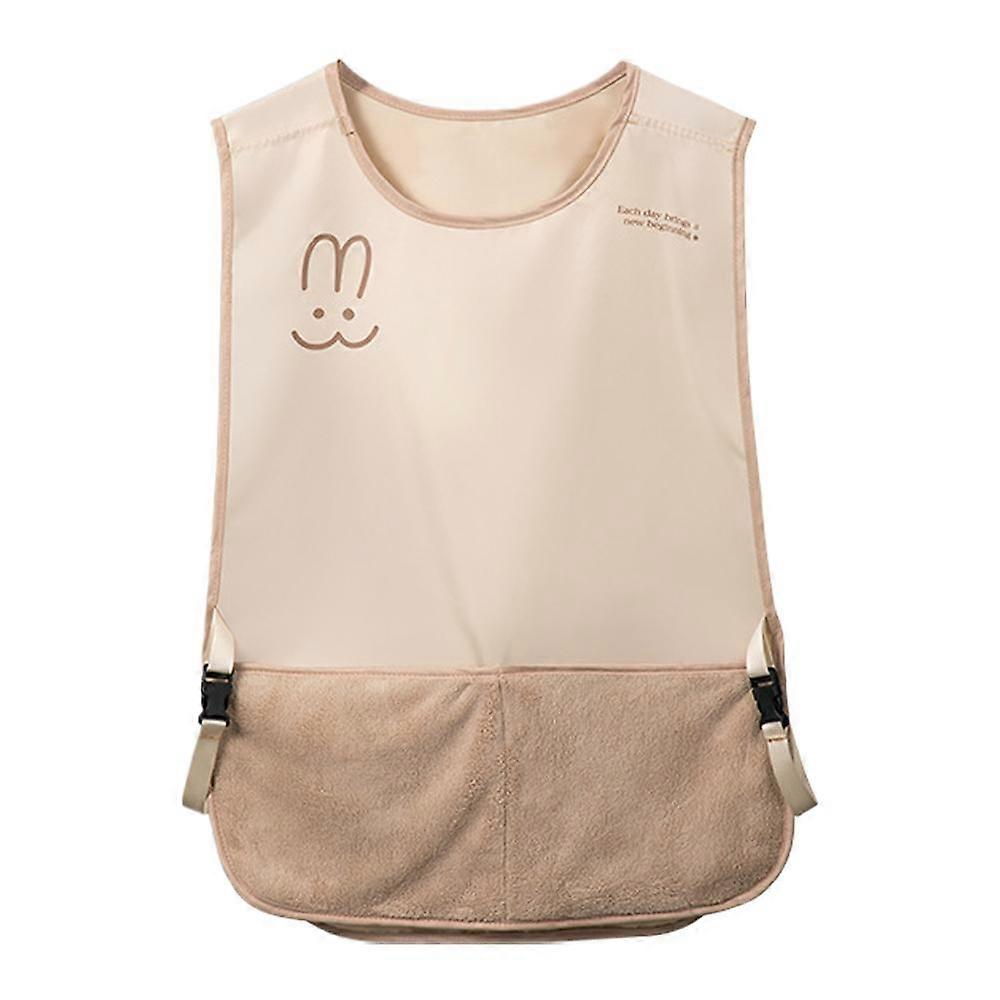 Unisex Kitchen Apron Waterproof Stain-Resistant with Pockets Cooking Chef Apron