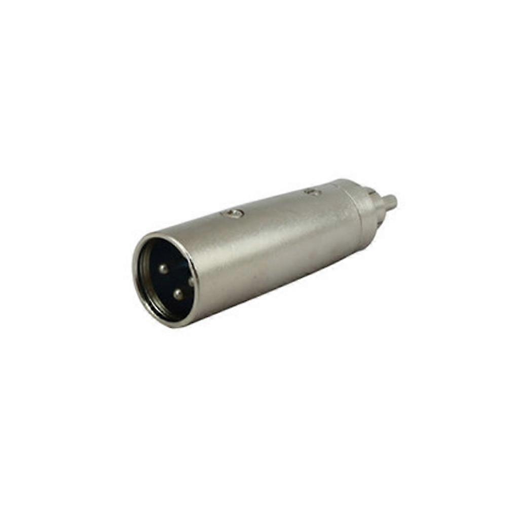 RCA Phono samec na XLR samec Adaptér audio kábla