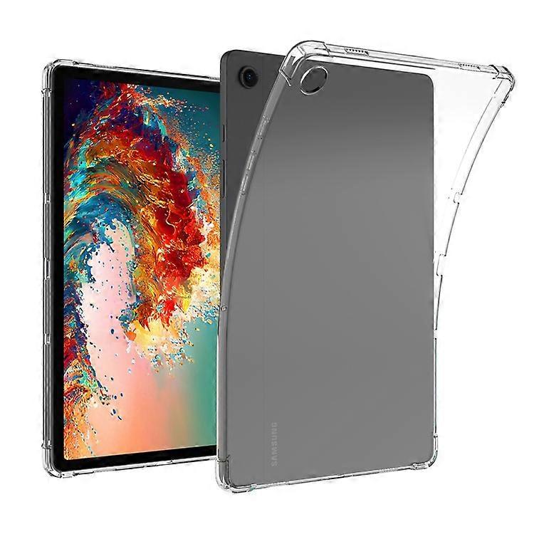 Compatible For Samsung Galaxy Tab A9 Transparent Cover Reinforced Corners Anti-drop Shell TPU Tablet Case