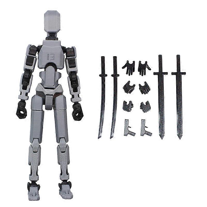 Multi-Jointed Movable Robot 3D Printed Mannequin Toyslucky 13 Dummy Action Figures Toys Gifts Game Gifts