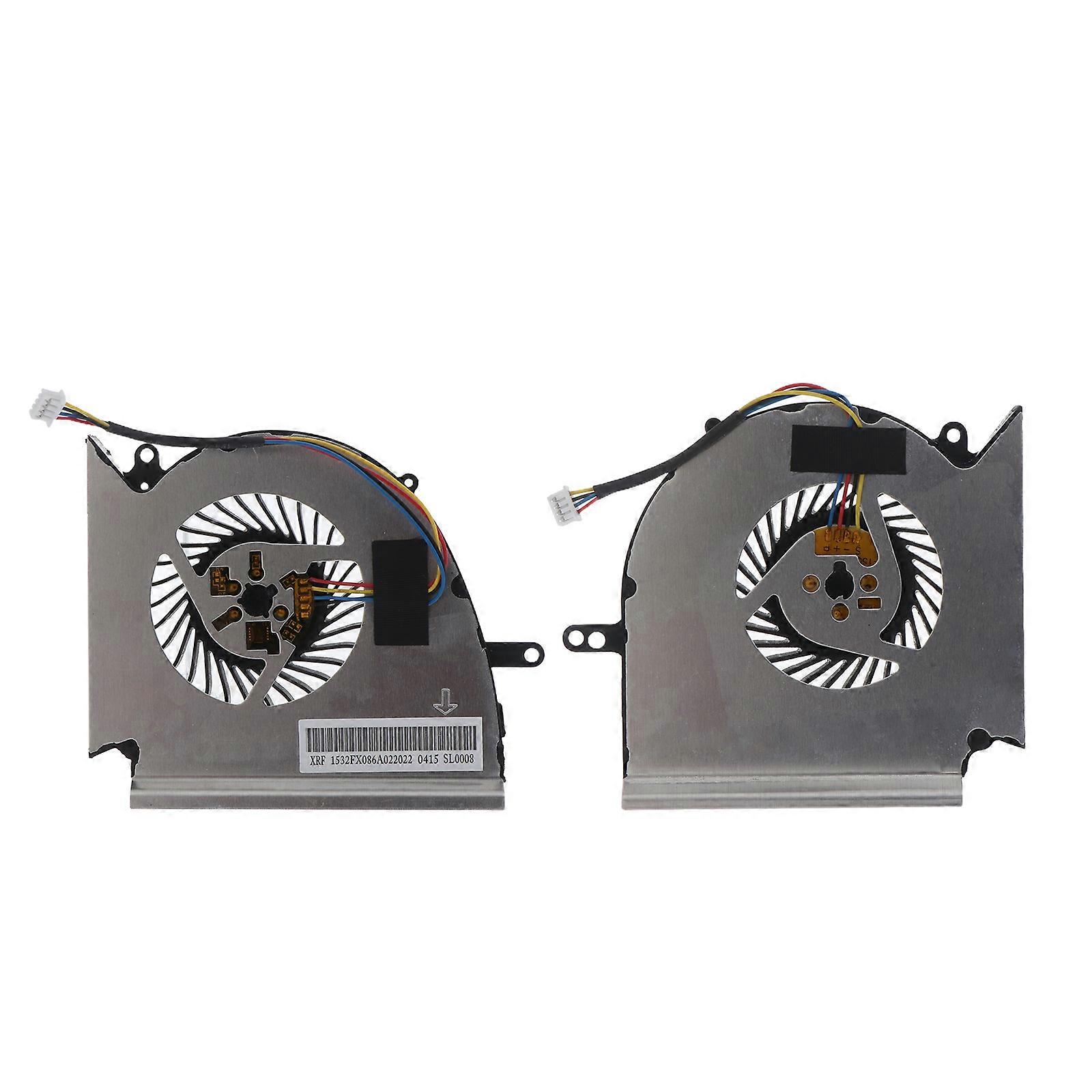 Laptop CPU GPU Cooling Fan Cooler Radiators for MSI GE75 GP75 GL75 WE75 VR MS-17E2/E4/E7 N417N414 Laptop Radiators