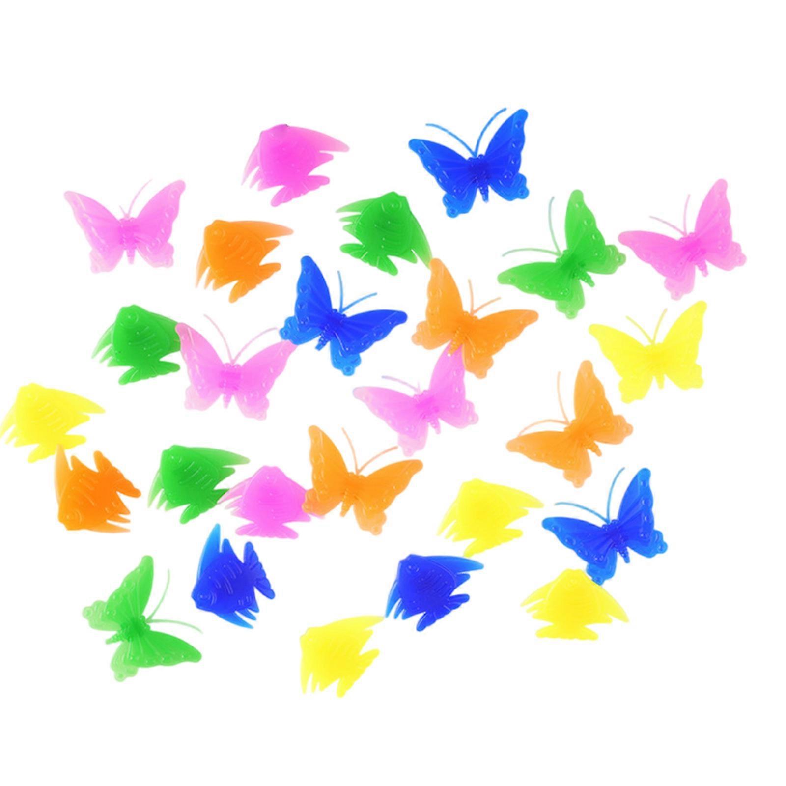 Trådeiker Dekorasjon Plast Sykler Hjul Eikeperler Fargerike Dekorasjoner Klips Hjultilbehør For Barnesykler Flerfarget