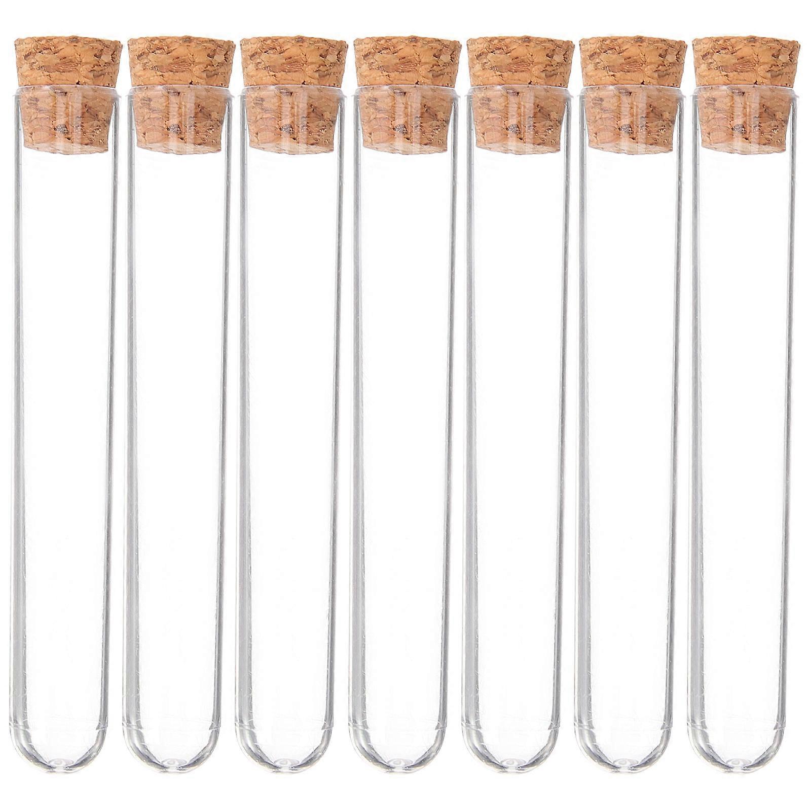 Reusuable Tubes with Cork Tops, Compact for Liquids and Delicate Objects