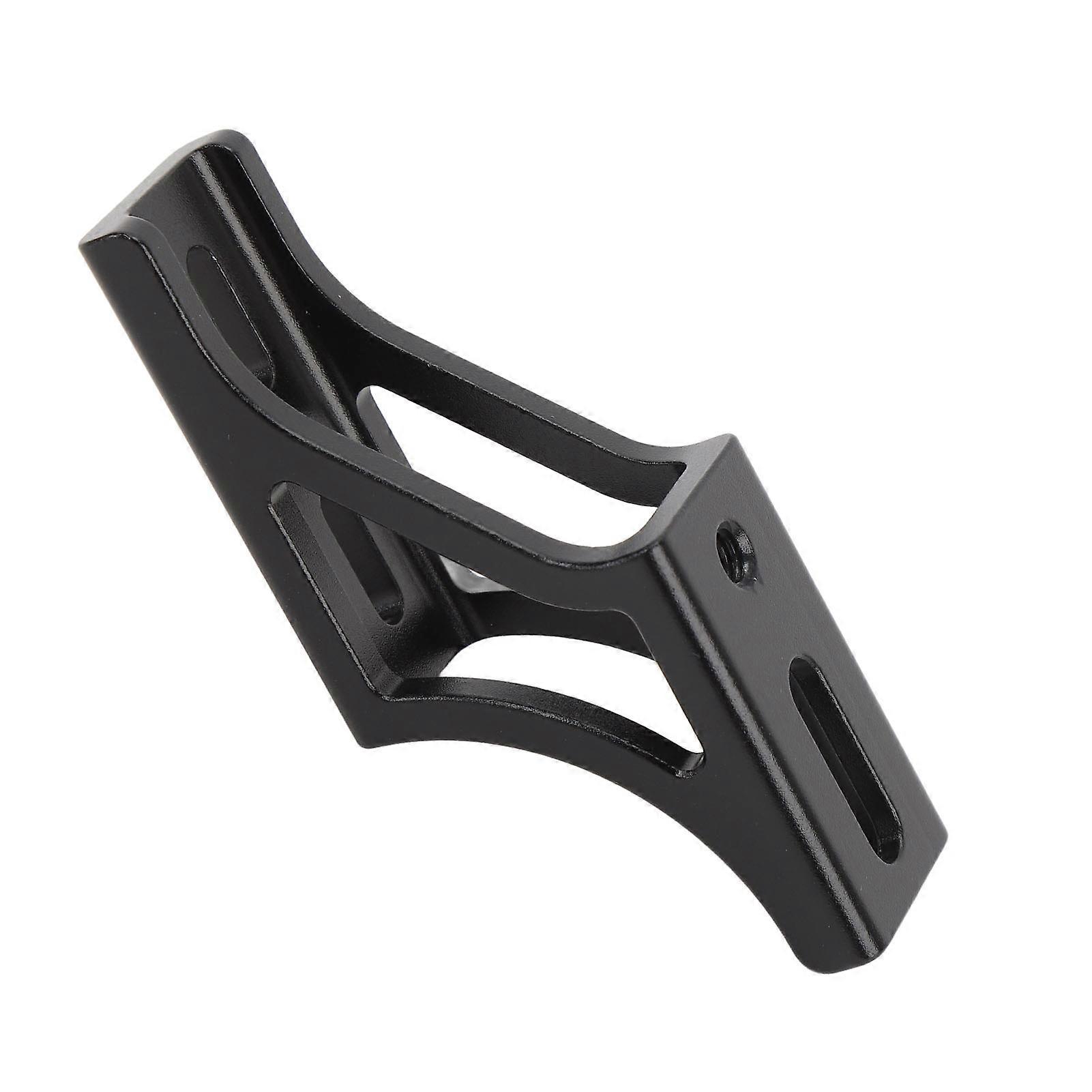 Front Carrier Block Adapter Riser for sammenleggbart sykkelposefeste, svart