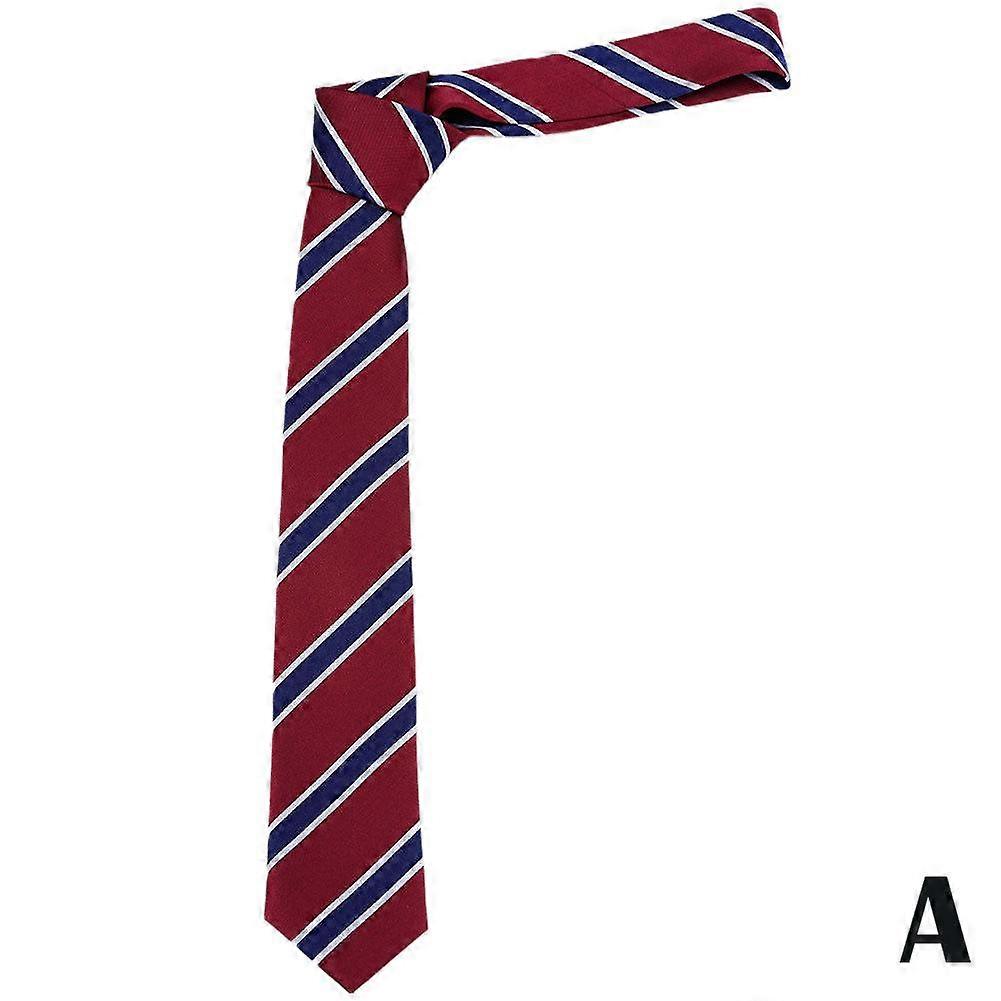 Adjustable Stripe Tie Set Hand Tie and Pre-Tied Lazy Style Soft Polyester for Men Wedding Business Formal Casual Wear