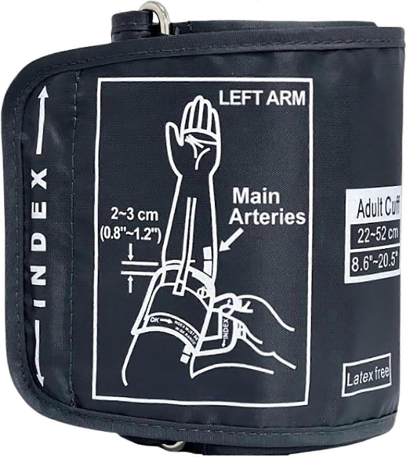 2025 Latest Model Replacement Extra Large Cuff for Omron BP Monitors 22-52CM Big