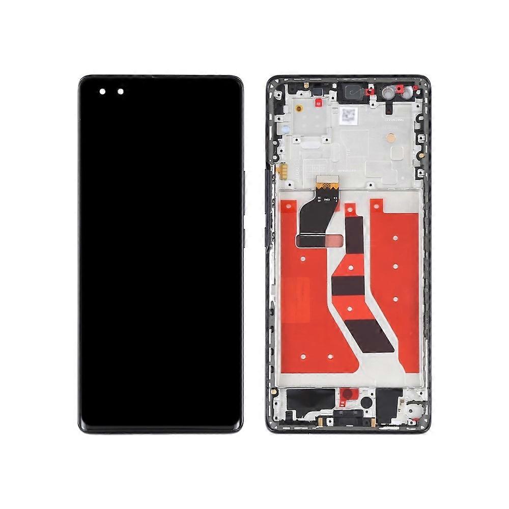 Compatible For Honor 50 Pro RNA-AN00 OEM Grade S OLED Screen and Digitizer Assembly + Frame (Without Logo)