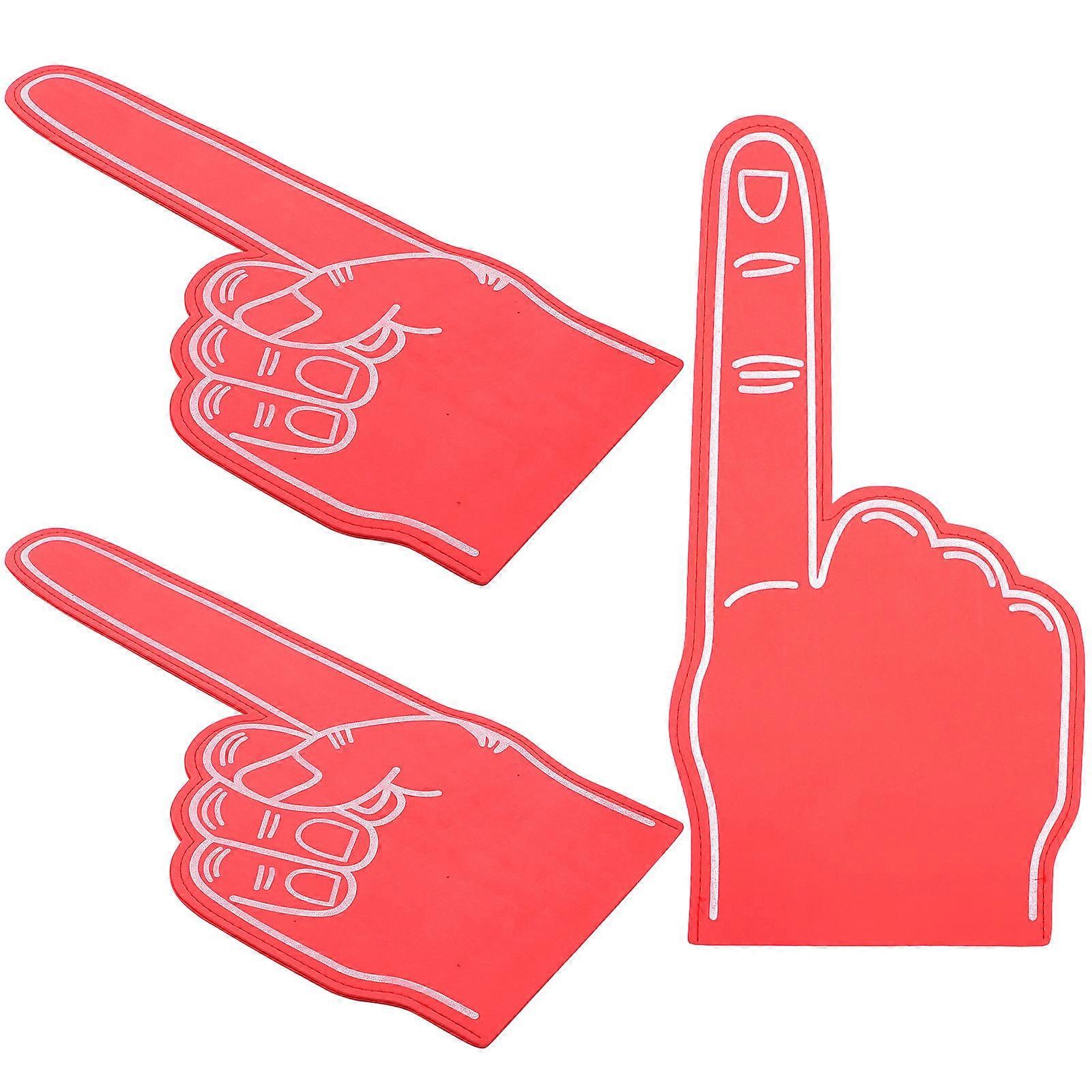 Festive Accessories with Foam Cheering Hands, Compact Design, Ideal for Group Activities