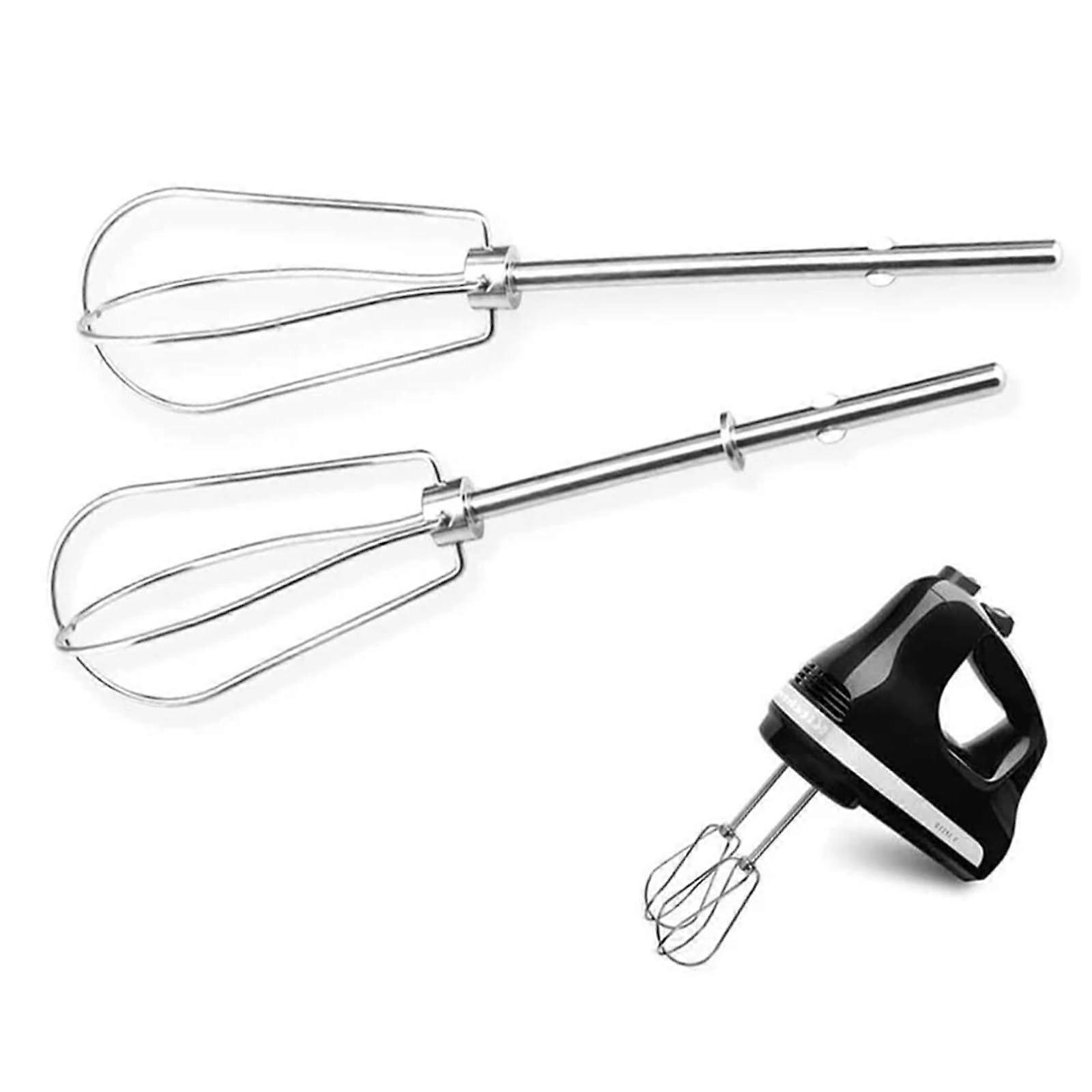 Pack of 2 Whisks for Hand Mixer, Replacement Whisk for Beating, Hand Mixer Attachments