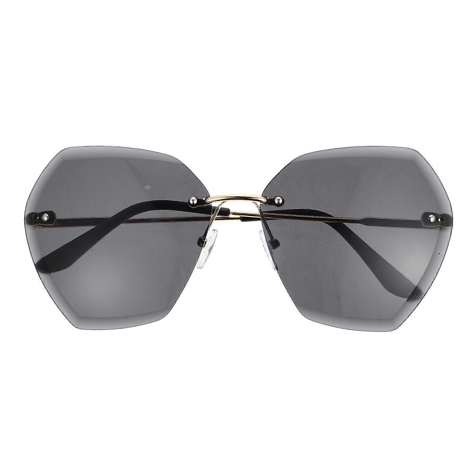 Here's a polished and engaging product description for **Rimless Sunglasses For Women** that highlights key features and appeals to your target