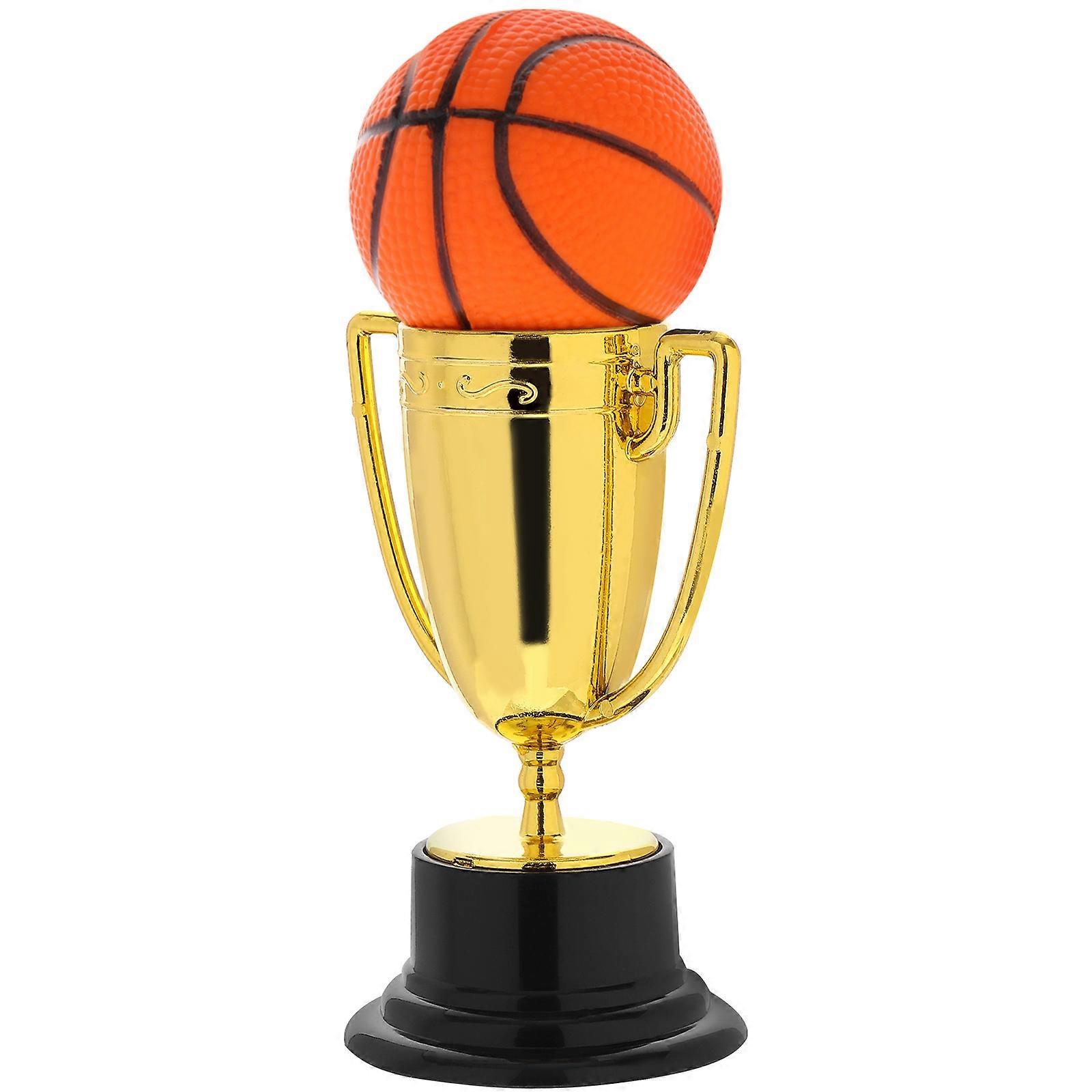 Plastic Trophy Award Ceremony Accessory Winner Trophy For Parties 8.2X5X4.5CM 1Set