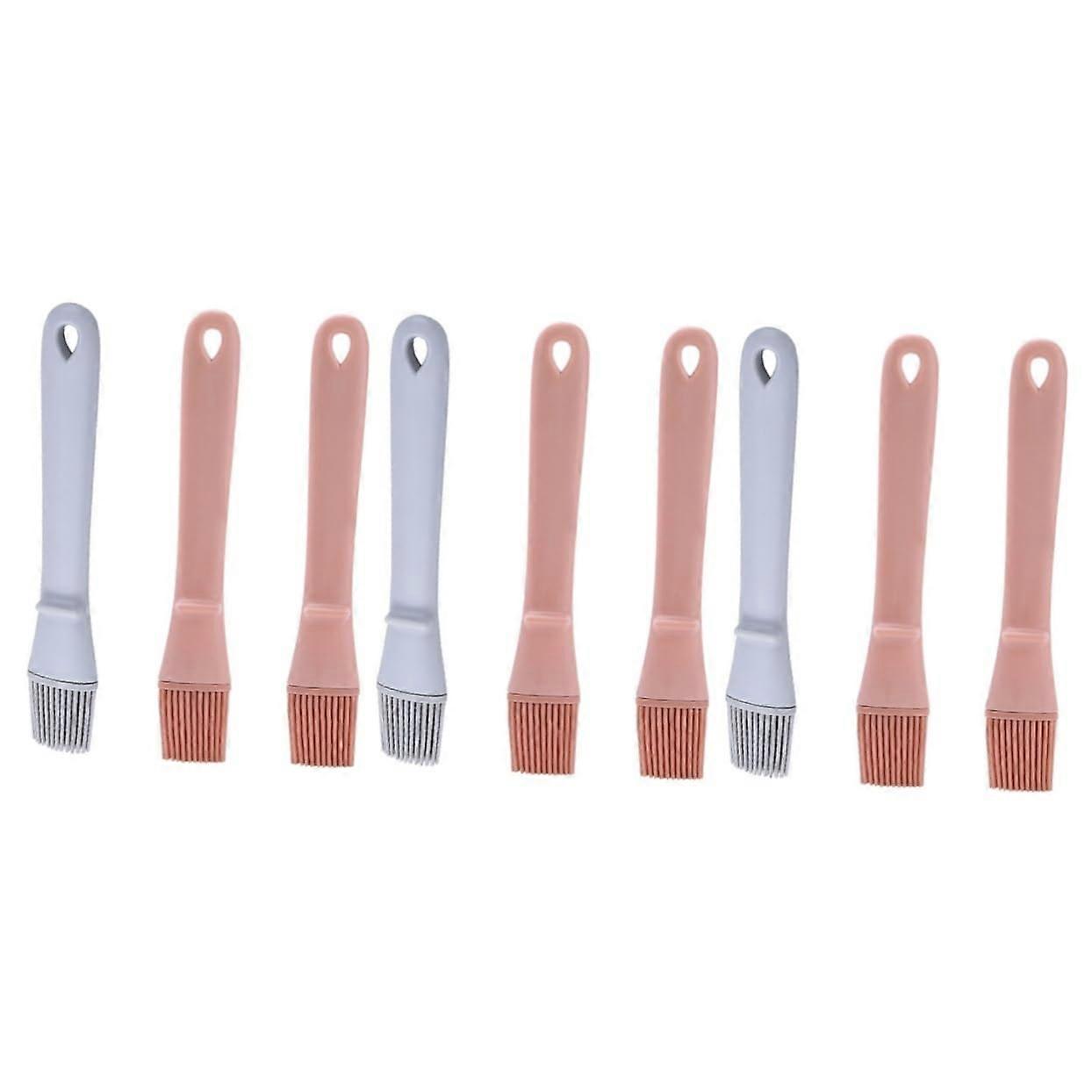 Silicone Basting Brush 9-Piece Set For Grill And Baking, Pastry Brush, Kitchen Tools