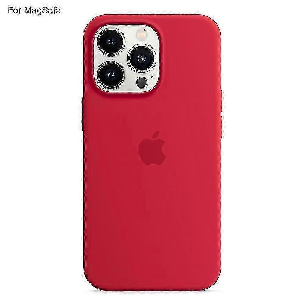 For iPhone 14 Pro Case with MagSafe - Liquid Silicone Protective Cover