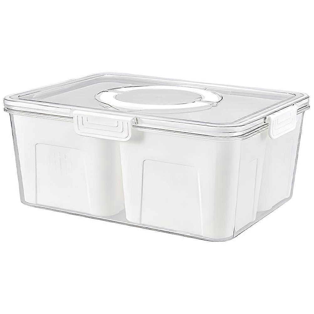 Refrigerator Organizing Multi Function Food Box Outdoor Color Pet Material 1Pcs