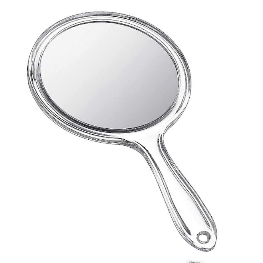 Hand Mirror Makeup Mirror WHITE
