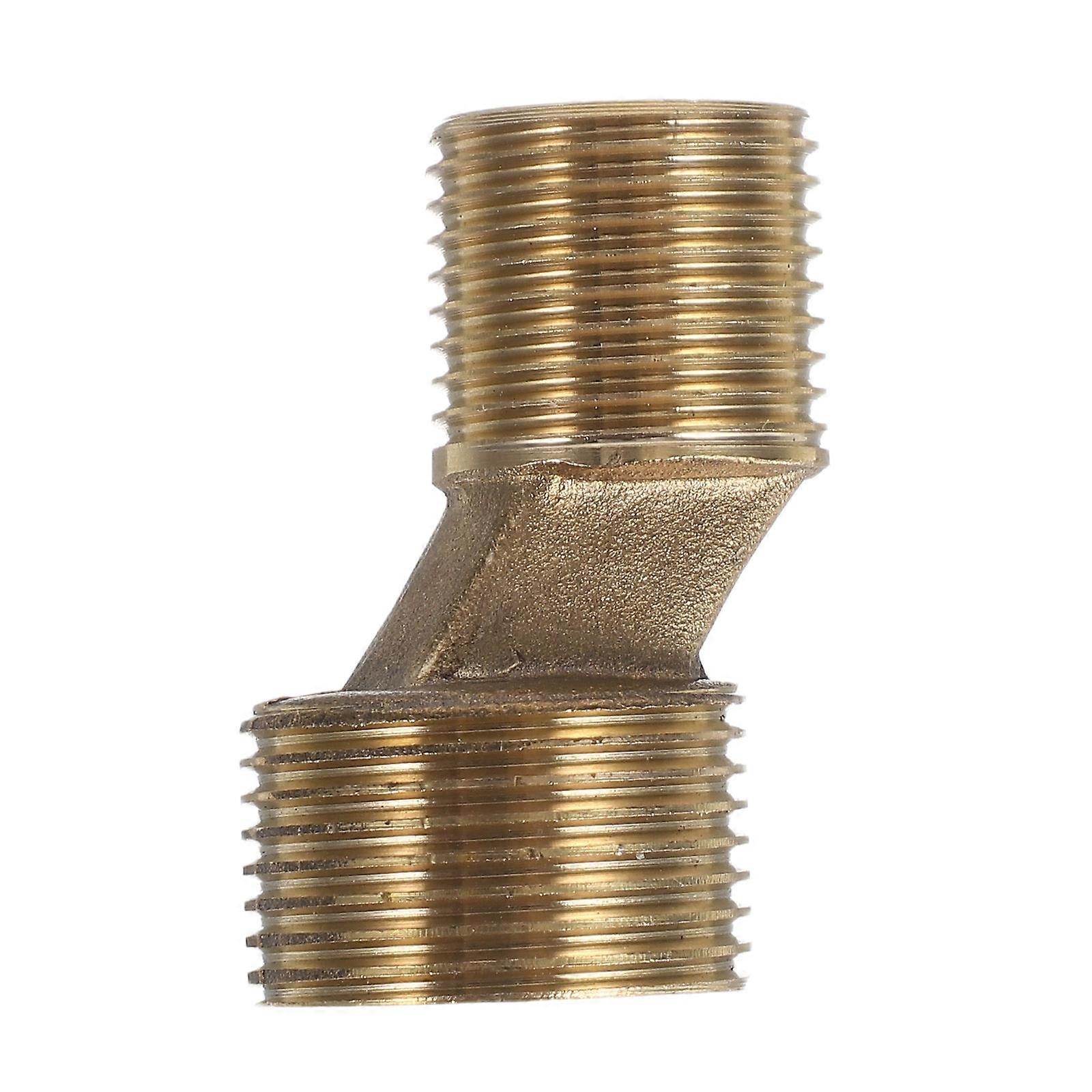 Copper Offset Foot Adapter for Bathtub Faucet – Widened Variable Elbow Connector for Durable Curved Plumbing Design – Fit for Bathroom and Kitchen