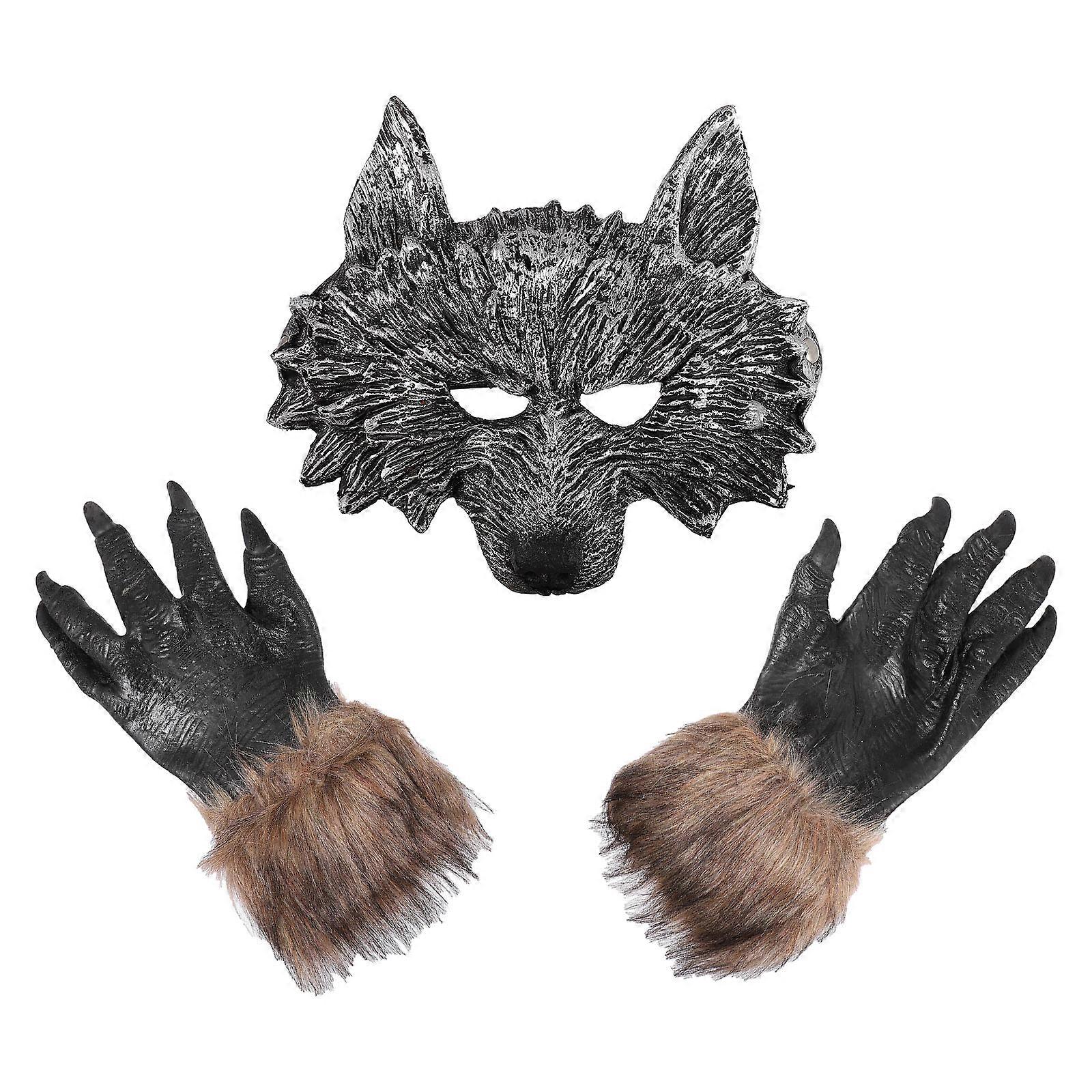 Here's a polished product description for your **Halloween Mask and Gloves**:
 
π **Unisex Costume Accessories Set** β Transform into a terrifying