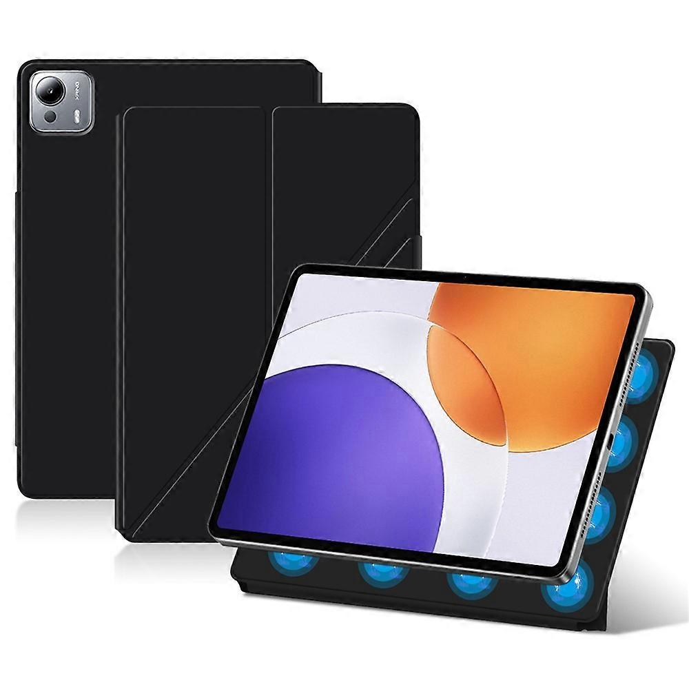 Compatible For Xiaomi Pad 7S Pro 12.5 Leather Case Stand Magnetic Tablet Cover Auto Wake / Sleep
