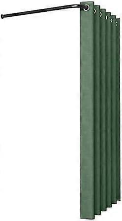 L Shape Changing Room Wall Mounted Metal Changing Room Sturdy Changing Room with Square Bar Easy Glide Dressing Room E 120x120cm