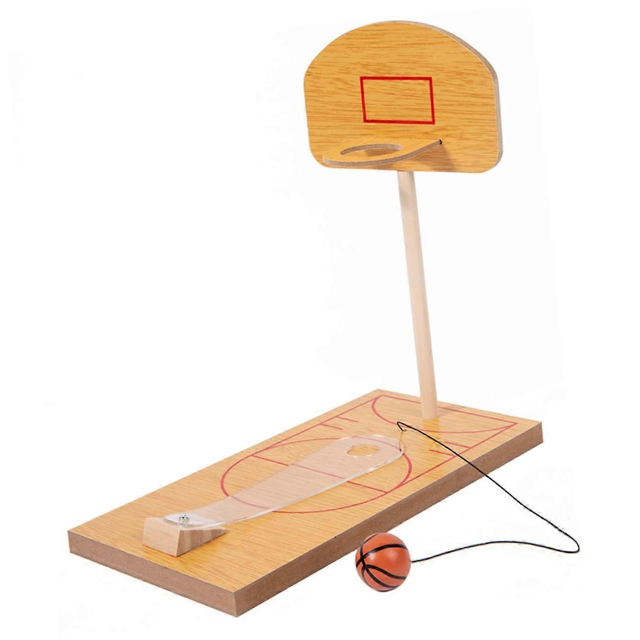 1Set Basketball Hoop for Desk Indoor Basketball Toy Promotes HandEye Coordination and Concentration EasytoLearn Toy for Boys