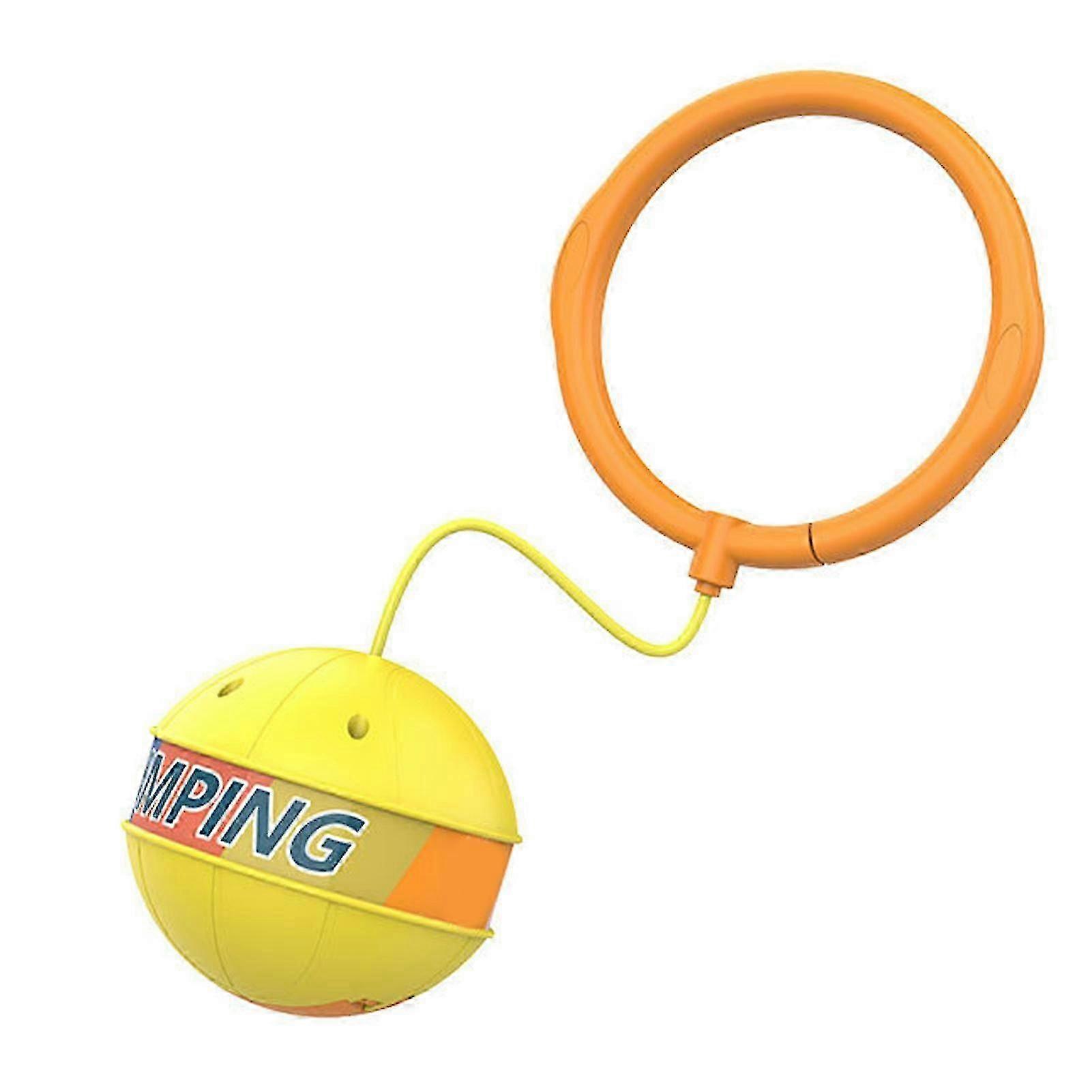 Flashing Skip Ball Toy for Kids Flexible Balance Trainer for Adults