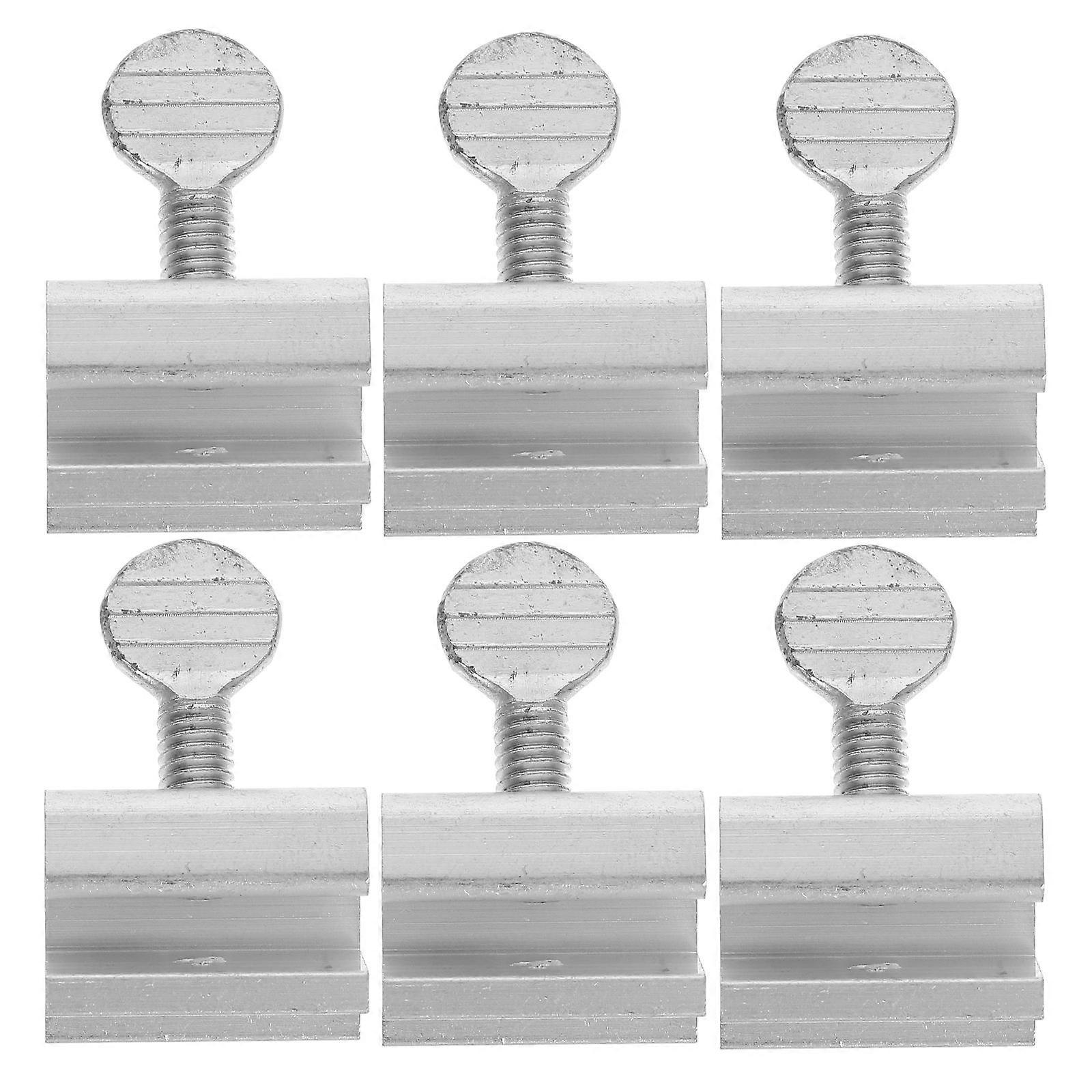 6pcs Window Safety Locks   Durable Sliding Window Locking Mechanism for Theft Protection and Versatile Use