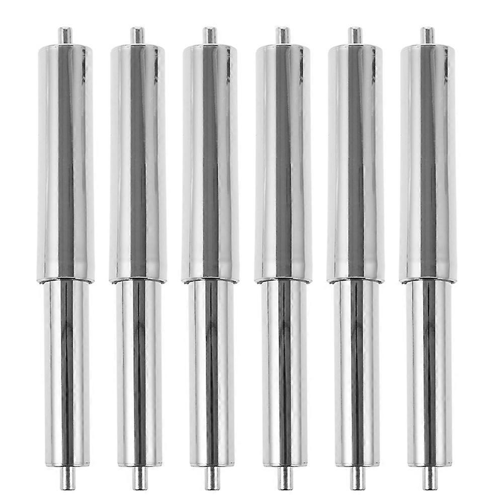Plastic Toilet Paper Holder Spring Loaded Insert Spindle for 6Pcs Replacement