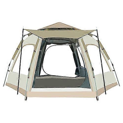 Instant Pop Up Tent Portable Waterproof Automatic Family Camping Tent for Hiking and Mountaineering, Size L for 58 persons.