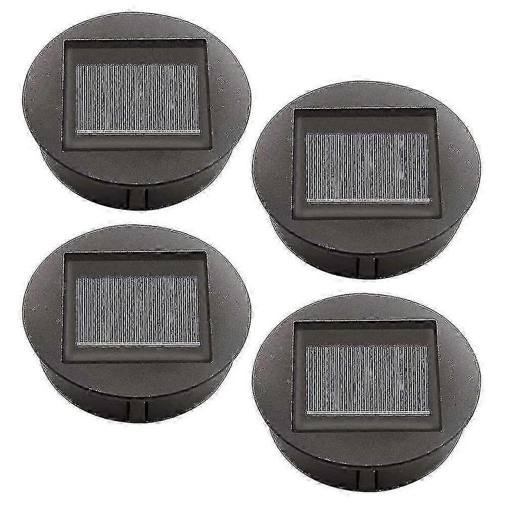 4 stykker udskiftning af solcellelamper med led-pærer, udskiftning af sollys, led-sol