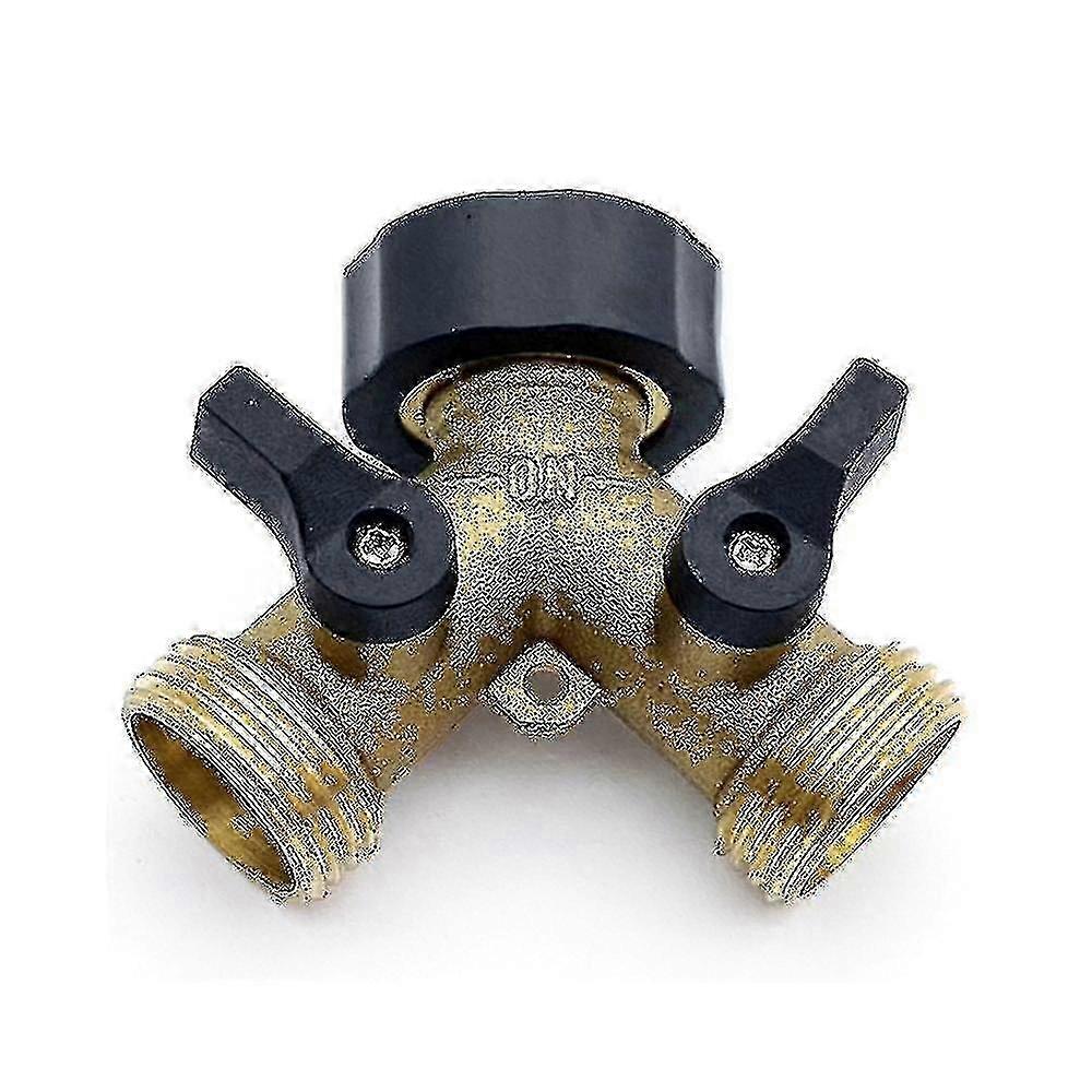 connector, hose connector, double washing machine tap, 2-way Y-distributor, for connecting 2 appliances, for garden tap, for bathtub