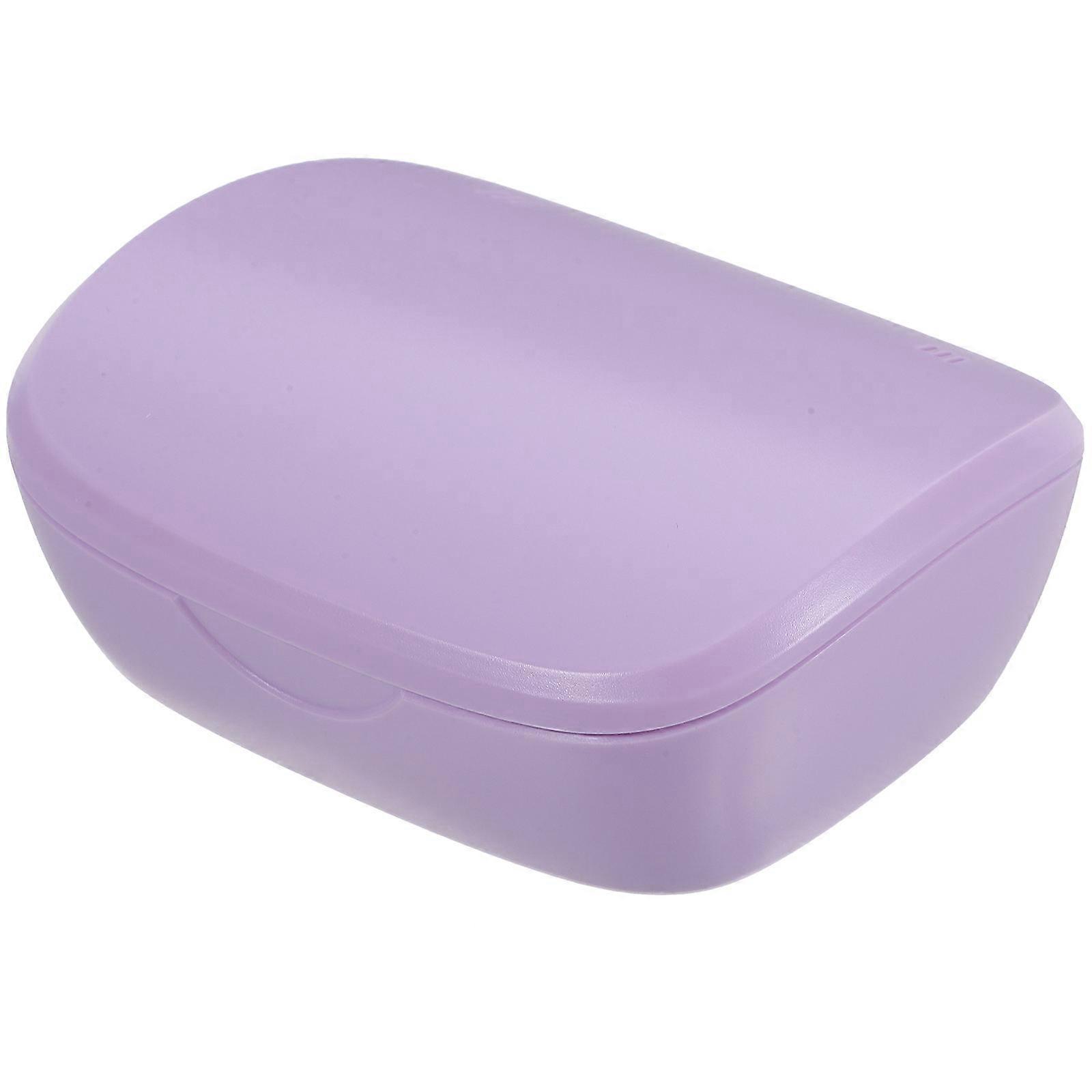 1 Set Portable Retainer Box for Oral Care Denture Container