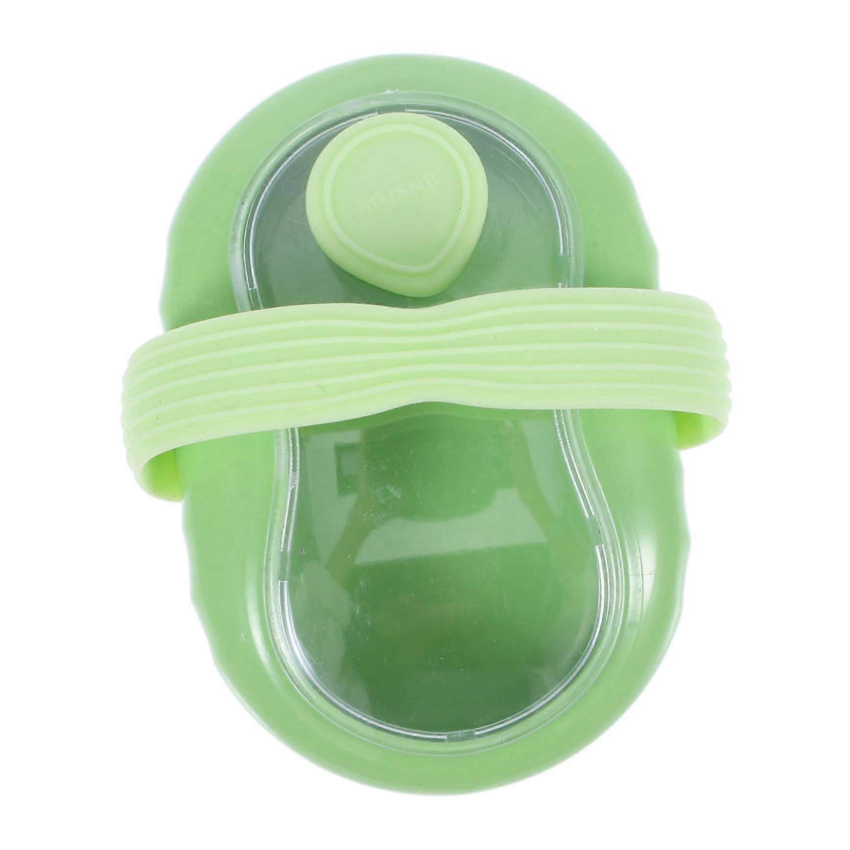 Multifunctional bath brush with exfoliating head for gentle skin cleansing, massage, and liquid shampoo dispensing for the whole family.